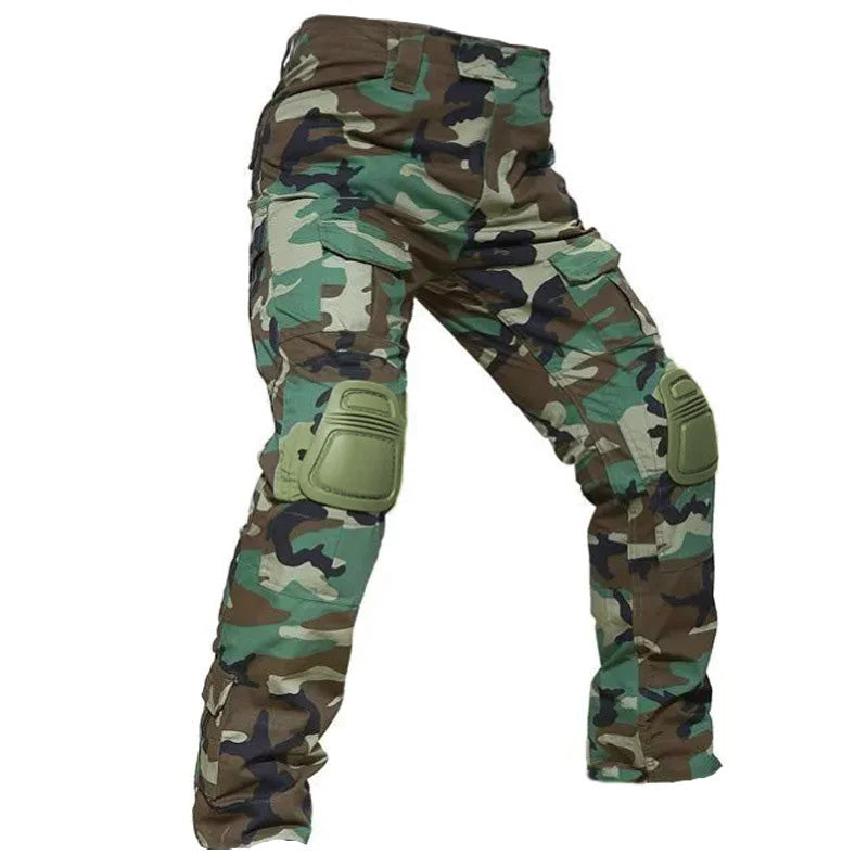 Herren Cargo Hose Taktisch Kniepolster