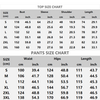 Herren Set Pullover mit grafischem Druck und Hose
