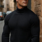 R&B | Weicherer & Bequemer Herrenrollenkragenpullover aus Baumwolle