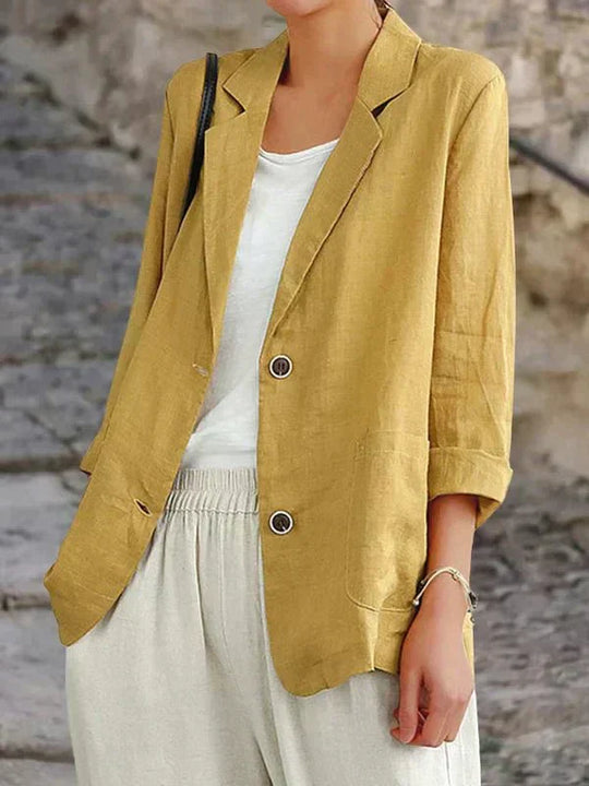 R&B | Eleganter Leinenblazer