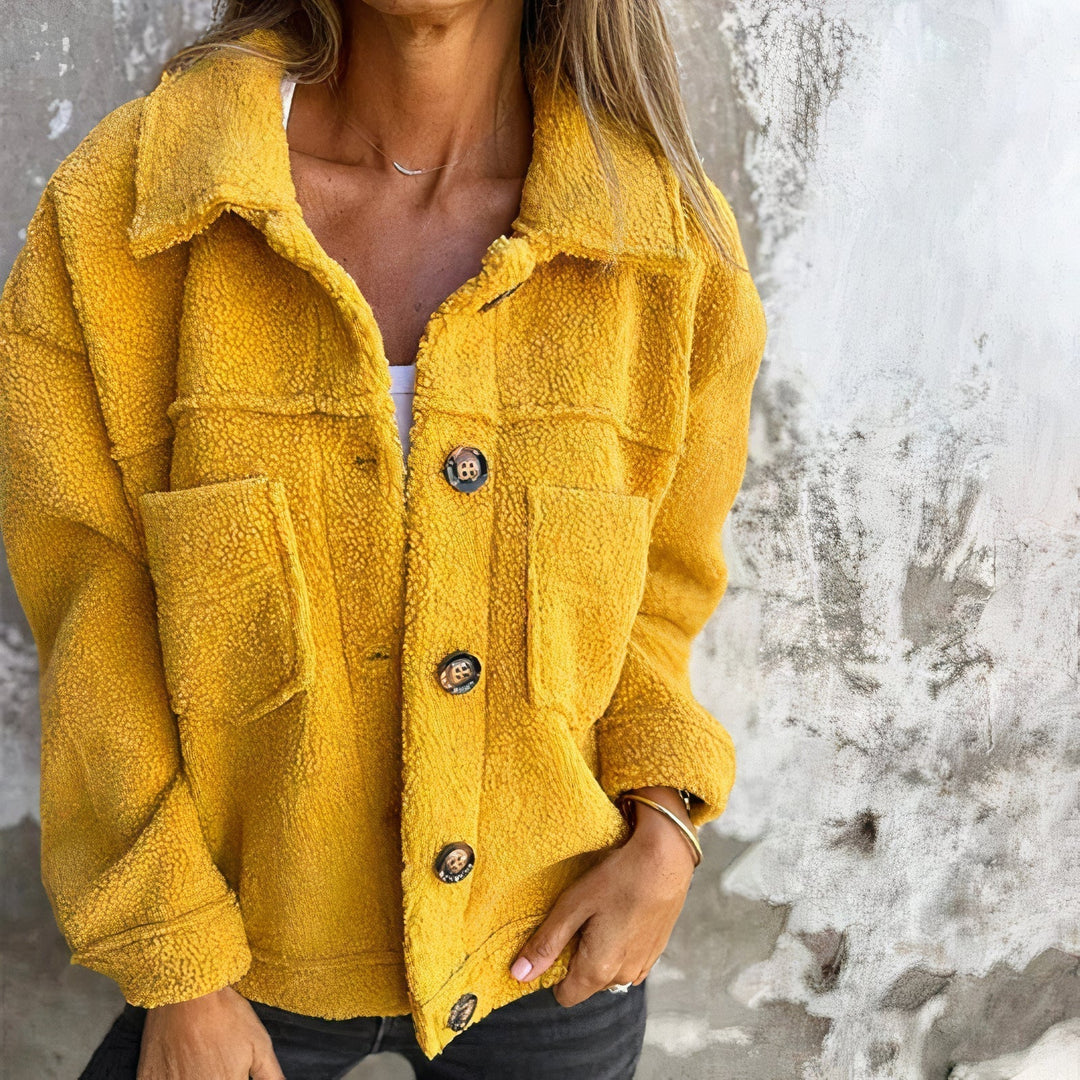 R&B | Jacke Aus Weichem Teddy-Material - Marisol