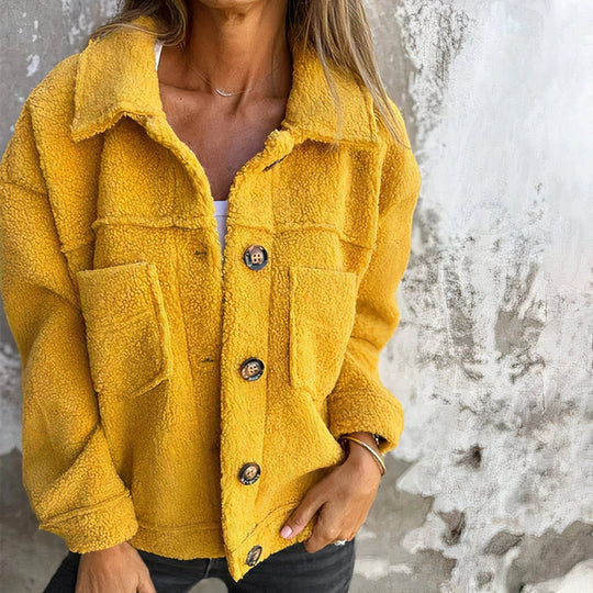 R&B | Jacke Aus Weichem Teddy-Material - Marisol