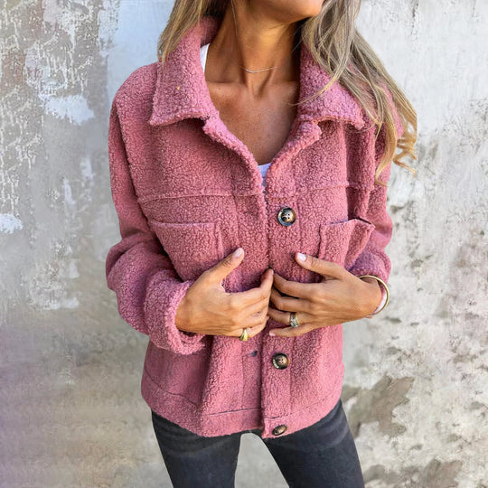 R&B | Jacke Aus Weichem Teddy-Material - Marisol