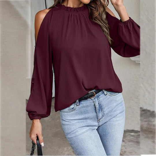 R&B | Stilvolle Bluse mit Offenen Schultern