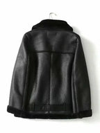 R&B | Street Fashion Motorradpelz Wintermantel