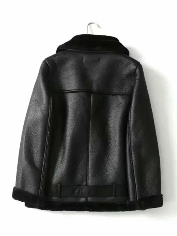 R&B | Street Fashion Motorradpelz Wintermantel