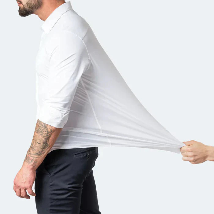 R&B | Slim Passform Stretchstoff Atmungsaktiv Bügelfrei Dressstil