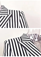 R&B | Gestreifter Blazer Damen - Lässig - Gestreift-Pinstripe