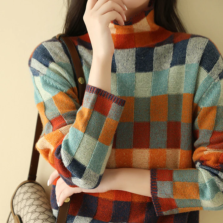 R&B | Stilvolle Damen Rollkragenpullover