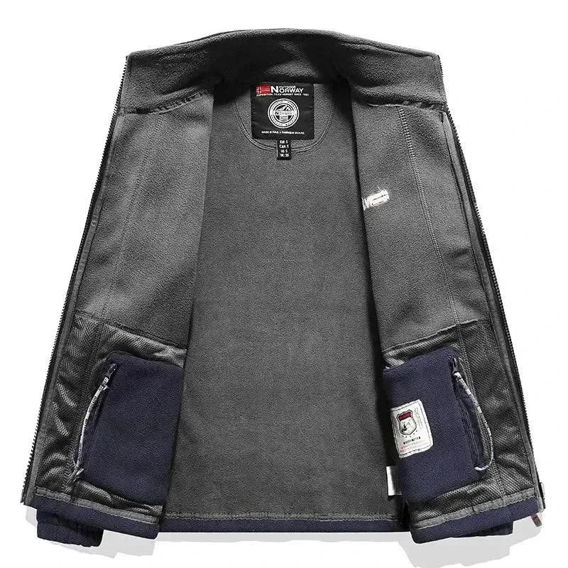 R&B | Stylische Fleece Winter Männerjacke