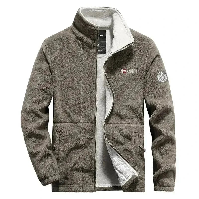 R&B | Stylische Fleece Winter Männerjacke