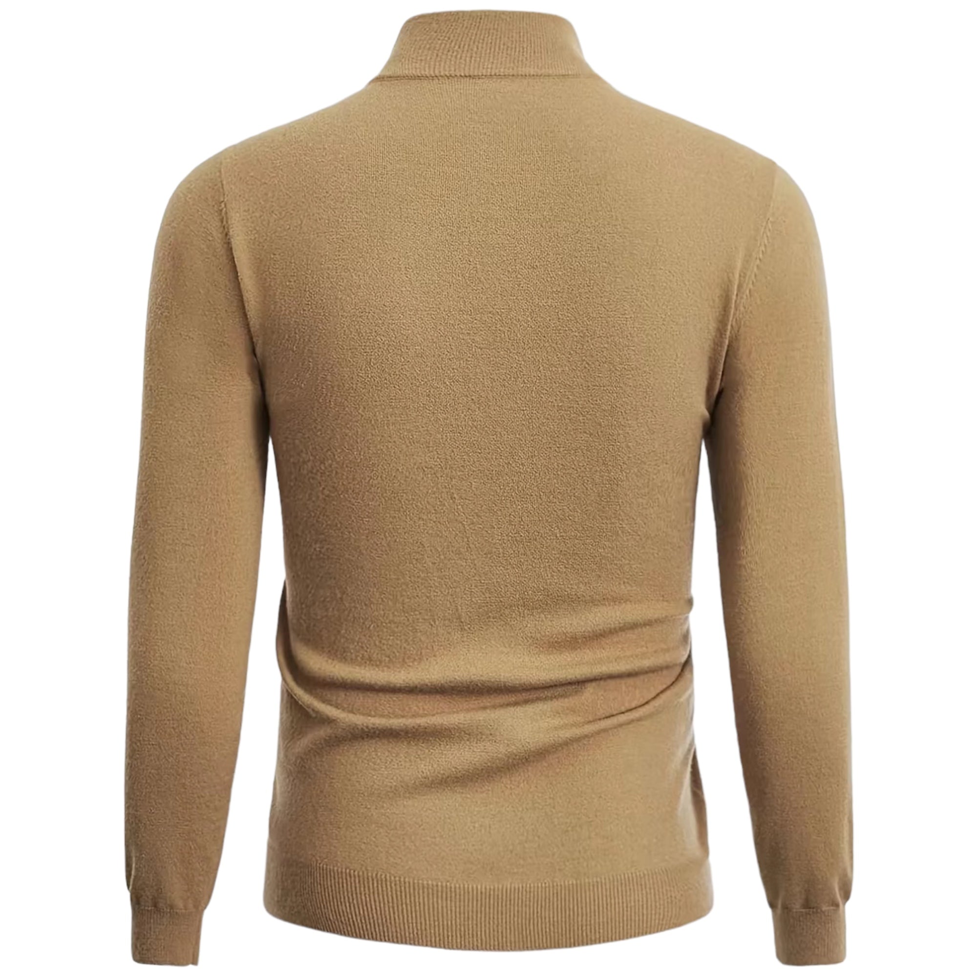 R&B | Stylischer Halb-Reißverschluss Herrenpullover