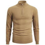 R&B | Stylischer Halb-Reißverschluss Herrenpullover