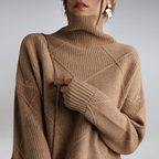 R&B | Stilvoller Damen-Rollkragenpullover