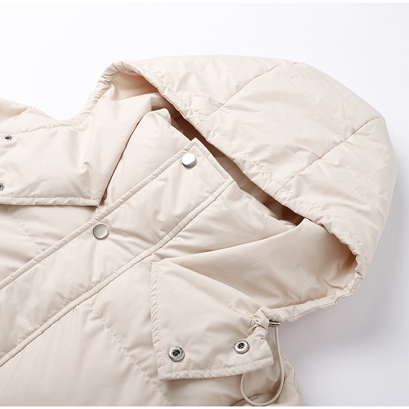 R&B | Stilvolle Lange Damen-Daunenjacke