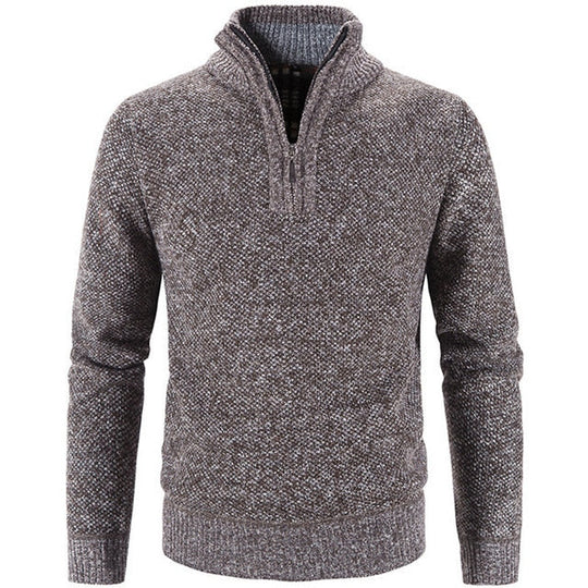 R&B | Stylischer Herren-Halbenzipp-Pullover