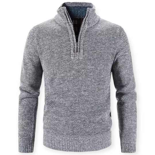 R&B | Stylischer Herren-Halbenzipp-Pullover