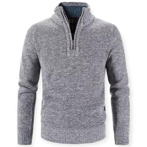 R&B | Stylischer Herren-Halbenzipp-Pullover
