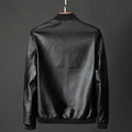 R&B | Stylische Herren-Lederjacke aus Kunstleder mit präzisen Details