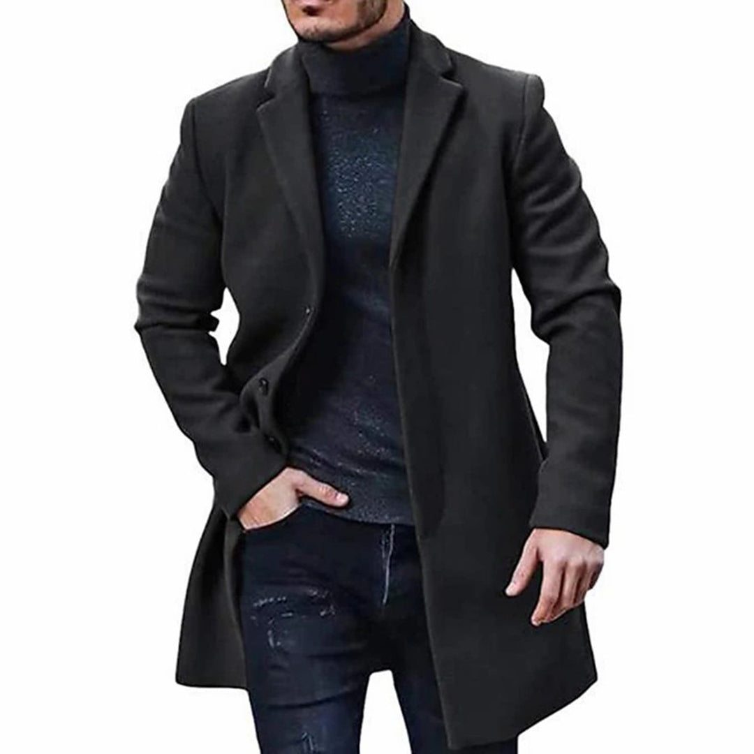 R&B | Stylischer Wollmantel für Herren