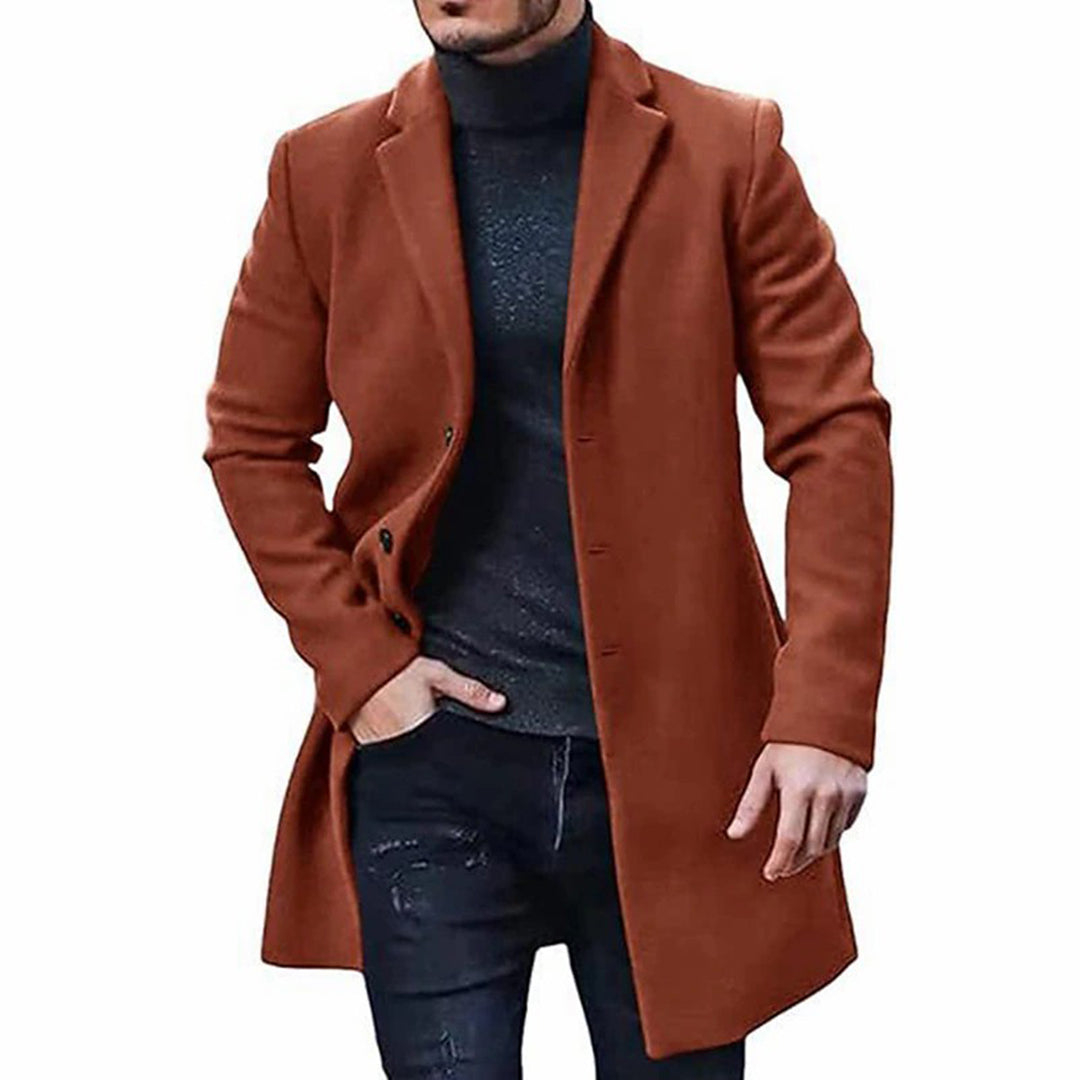 R&B | Stylischer Wollmantel für Herren