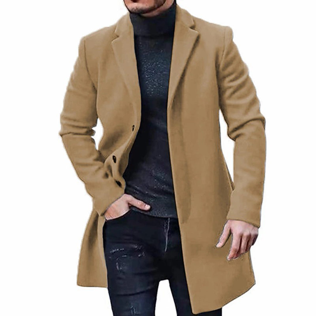 R&B | Stylischer Wollmantel für Herren