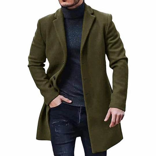 R&B | Stylischer Wollmantel für Herren