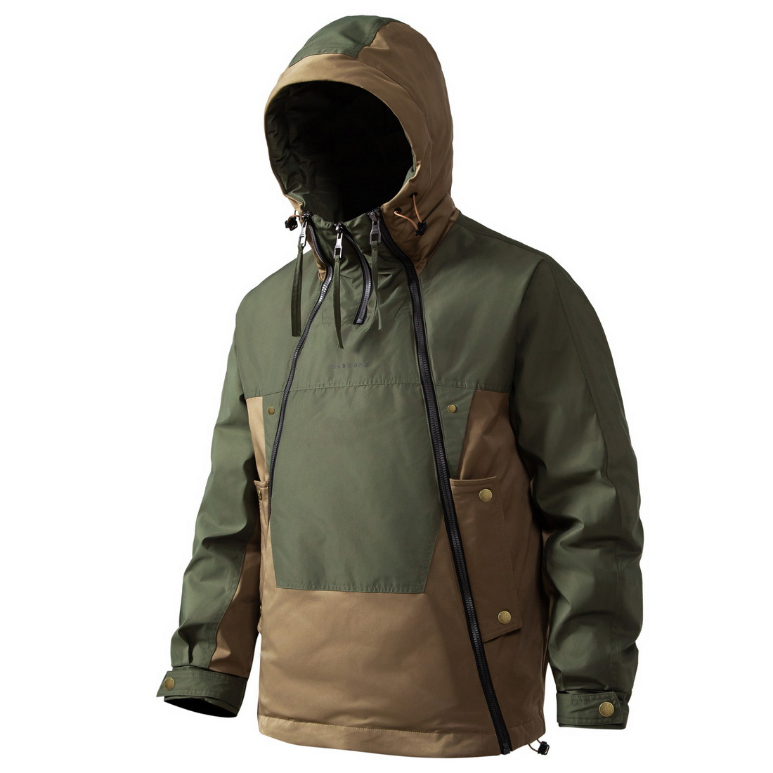 R&B | Stylische Herren Winterjacke mit Doppelt Zipper