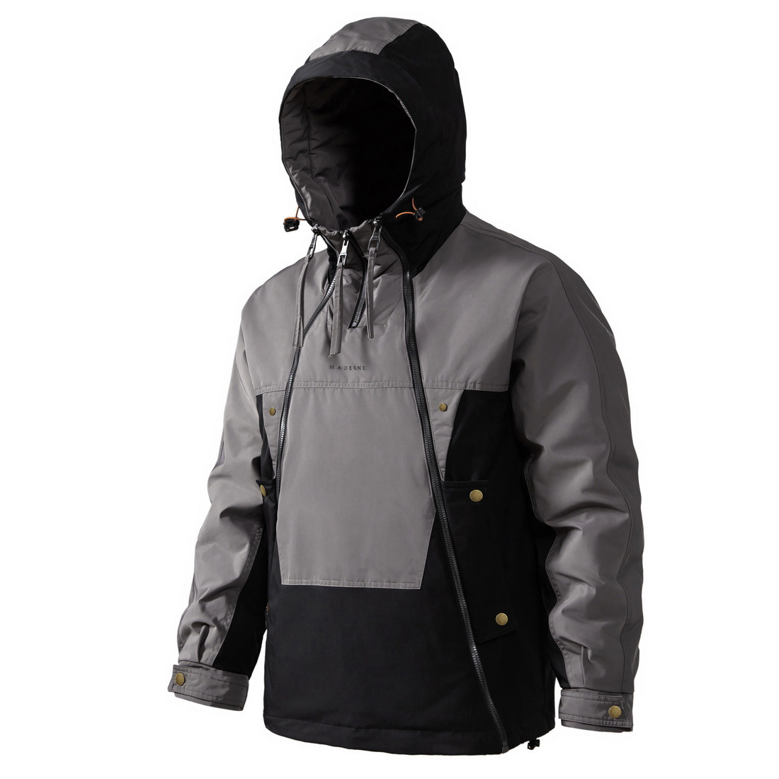 R&B | Stylische Herren Winterjacke mit Doppelt Zipper