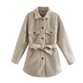 R&B | Stylische Mittellange Damenjacke