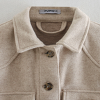 R&B | Stylische Mittellange Damenjacke