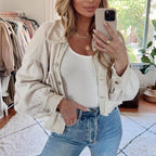 R&B | Stilvolle Puffschulterjacke für Frauen