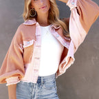 R&B | Stilvolle Puffschulterjacke für Frauen