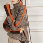 R&B | Stylischer Gestreifter Damenpullover