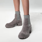 R&B | Stylische Wildleder Winterstiefel für Frauen