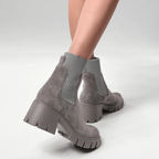 R&B | Stylische Wildleder Winterstiefel für Frauen