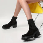 R&B | Stylische Wildleder Winterstiefel für Frauen