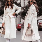 R&B | Stylischer Wintermantel - Lange und Warme Damenjacke