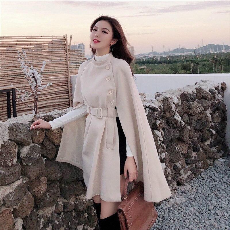 R&B | Stylische Damen-Cape-Jacke - Alishas Jacke