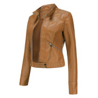 R&B | Stilvolle Damen Lederjacke Im Klassischen Design