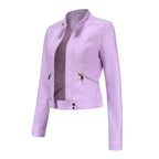 R&B | Stilvolle Damen Lederjacke Im Klassischen Design