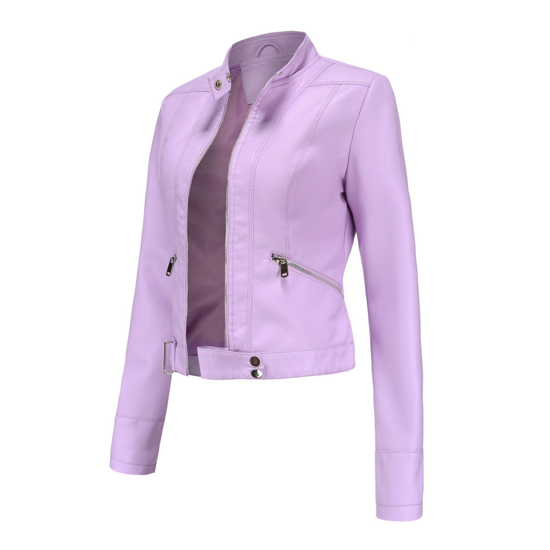 R&B | Stilvolle Damen Lederjacke Im Klassischen Design