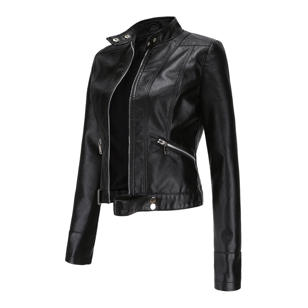R&B | Stilvolle Damen Lederjacke Im Klassischen Design