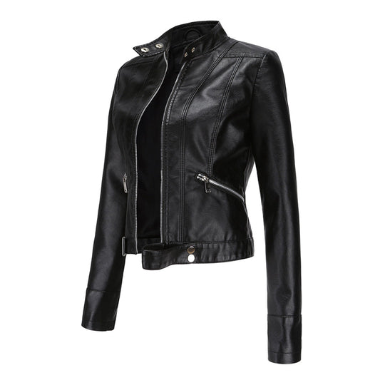 R&B | Stilvolle Damen Lederjacke Im Klassischen Design
