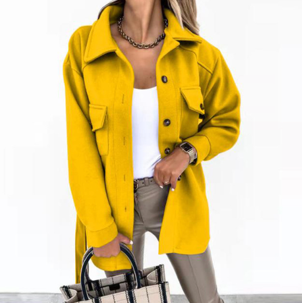 R&B | Damen Mid-Season Chic Jacke mit Slim Fit und Frühlingsvibes