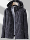 R&B | Damen Wasserfeste Winddichte Kapuzenjacke - Stylisch & Leicht