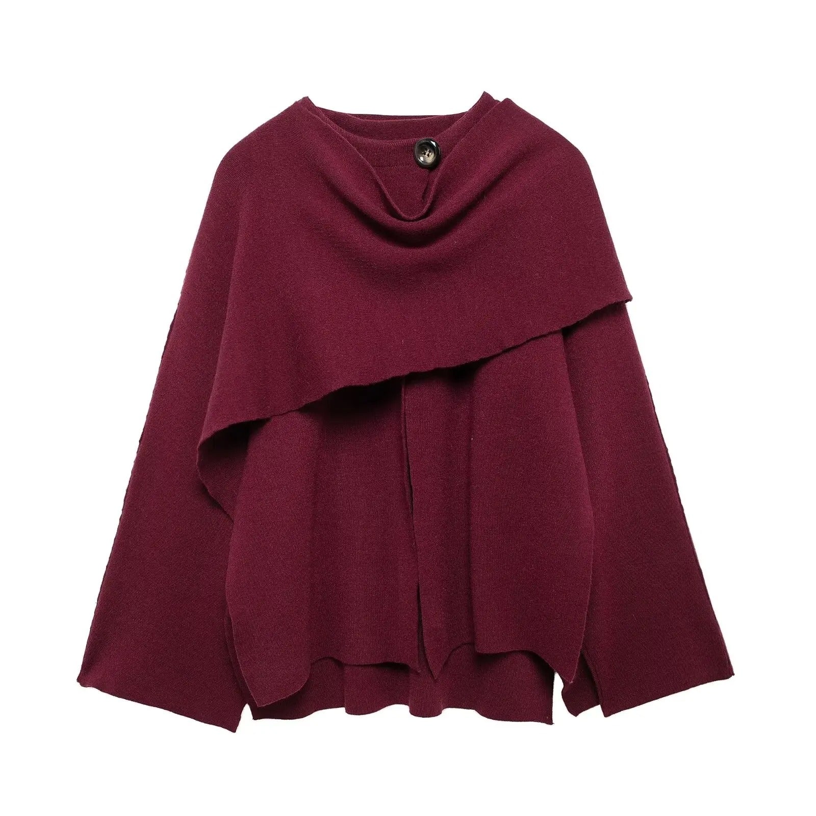 R&B | Stylischer Damen-Winter-Poncho