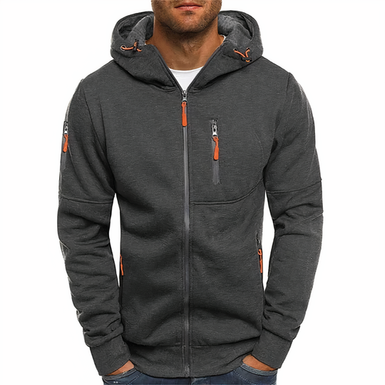 R&B | Stylischer Zip-Up Hoodie