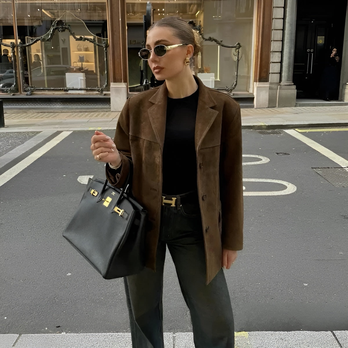 R&B | Vielseitige Damen Wildleder Blazer