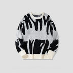 R&B | Sweatshirt mit mutigem abstraktem Muster